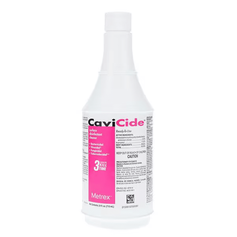 Cavicide Surface Disinfectant and Cleaner, 24 oz Spray Bottle