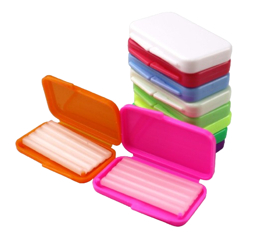 Dental Disposable, Orthodontic Wax Prevent the mouth from scratching; Made of food-grade wax, safe and nontoxic; Reduce acidic substances; Unflavored or Fruit Scented. Orthodontic Wax instruction for use : Wash your hands thoroughly before touching the wax or applying it. Brush your teeth and clean the food particles out of your braces first. Orthodontic wax generally comes in a stick form. You will need to pinch off a small piece (about the size of a pea) with your fingers. The wax