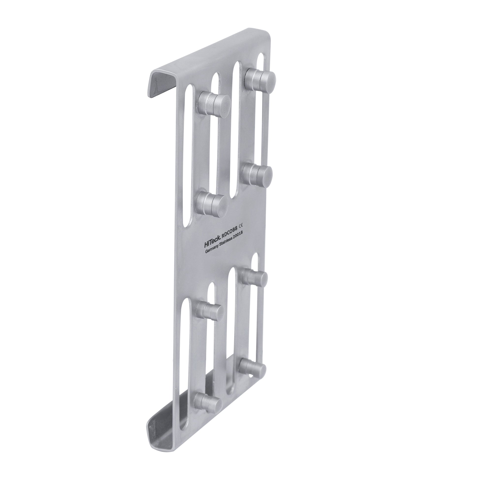 Rubber Dam Clamp Organizing Board, 8 Pieces (117 mm x 61 mm x 10 mm) - HiTeck Medical Instruments