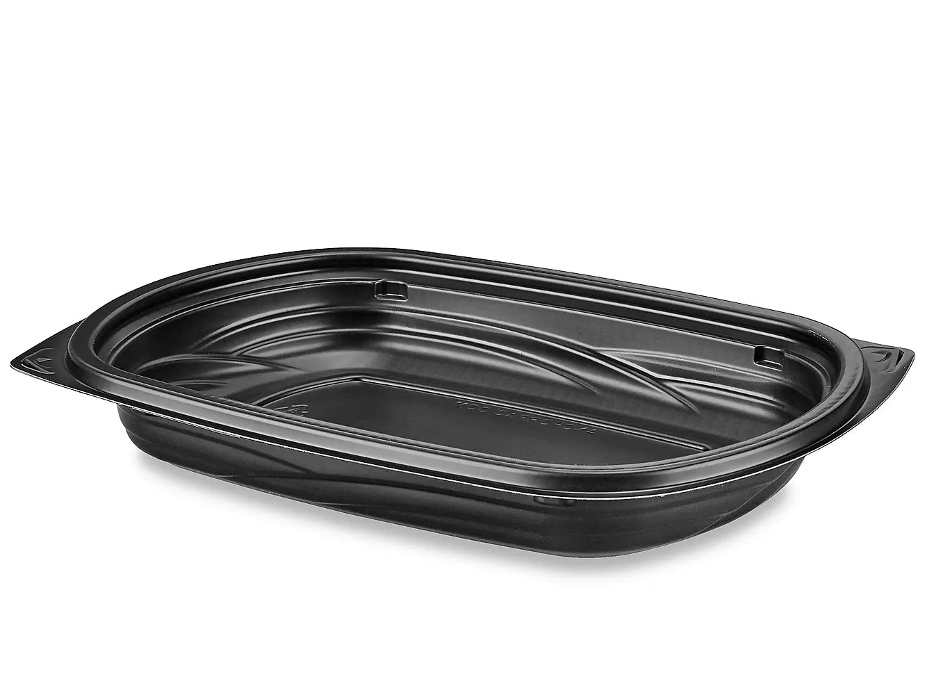 Black Base for Two-Piece Take-Out Containers - 16 oz, S-20512, 250/CS