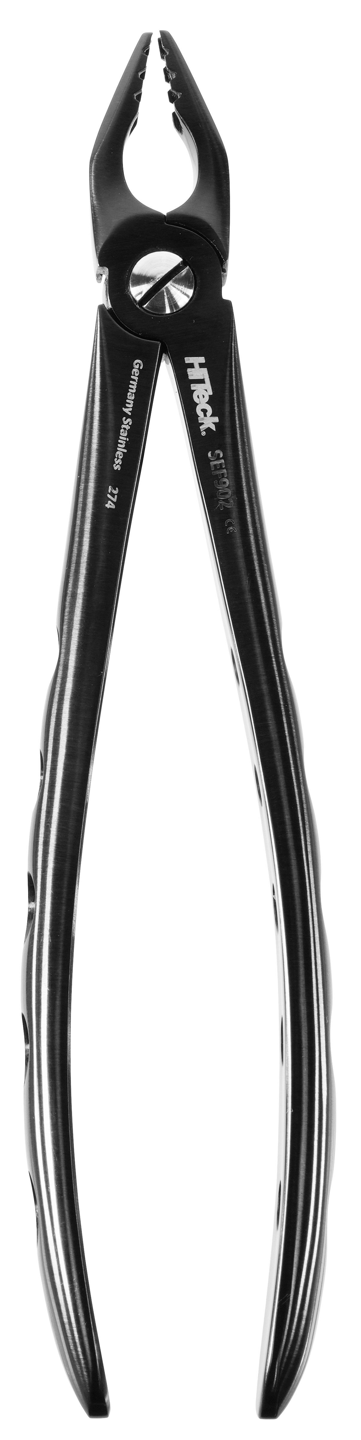 Siyah Upper Anterior Atraumatic Deep Grip Extraction Forcep