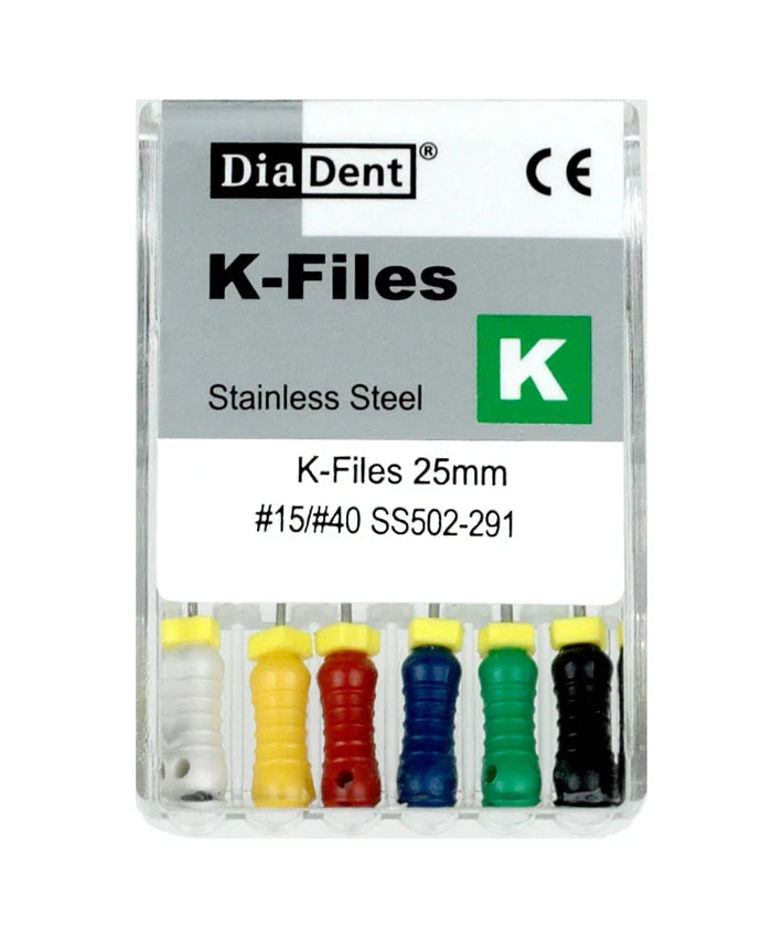 DiaDent K-Files 31mm 6/Pk (KFiles) - #08
