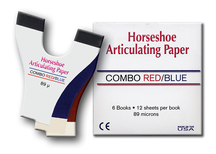 Articulating Paper Thin Blue - 144/Pkg -USA - Thin Blue