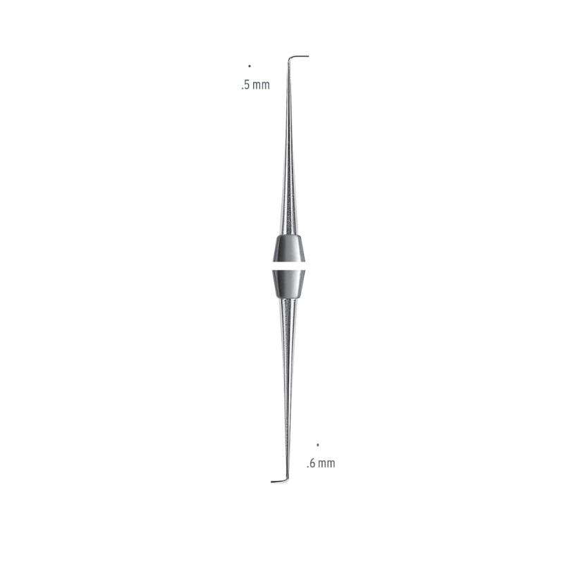 Straight Apical Plugger, 0.5mm Ultra Fine - SurgiWorld ED251