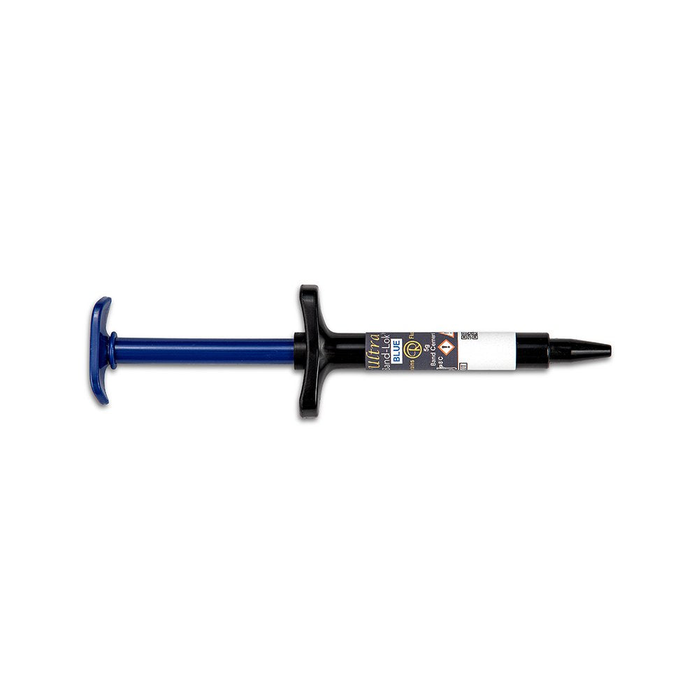 Reliance #UBLBPP - Ortho Ultra Band LOK Syringe 5 GM Blue, Band Cement , Occlusal Bite Build Up - Reliance Orthodontic