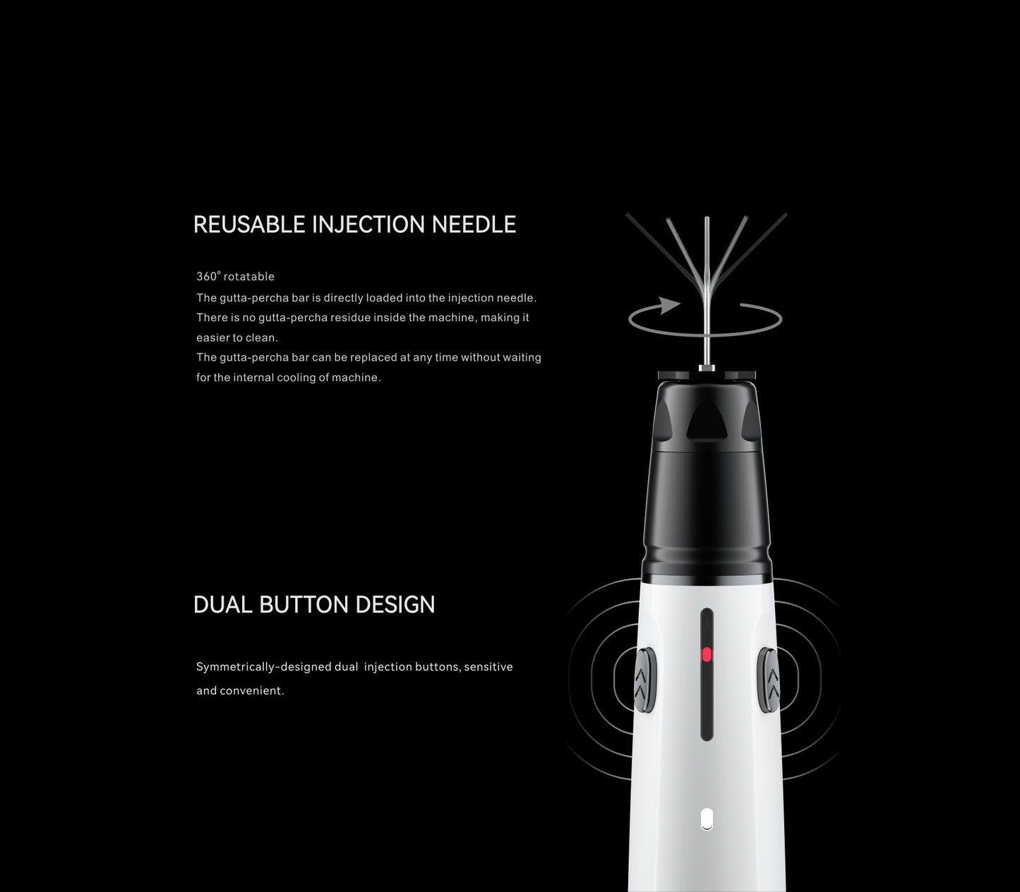 Woodpecker Fi-E & Fi-P Obturation System – Cordless Endodontic Device