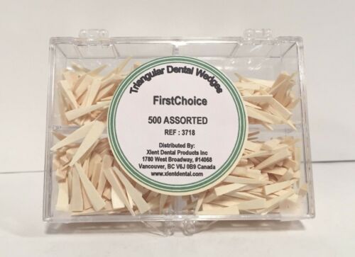 Triangular Wooden Wedges 500/Pk (Compare to Wizard Wedges)