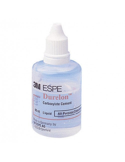 Durelon Carboxylate Luting Cement Powder Refill, 3x20gm #38236 -Liquid 40ml #38216 - Liquid 40ml