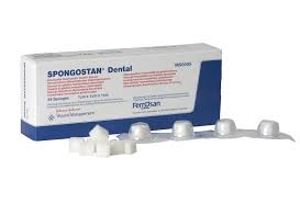 Gel Foam Spongostan™ – 1 cm W x 1 cm H x 1 cm L, 24/Pkg. J&J #MS0005