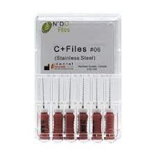 Hand Files Calcified Canals C+ Files, 21mm 6/Pk - #6