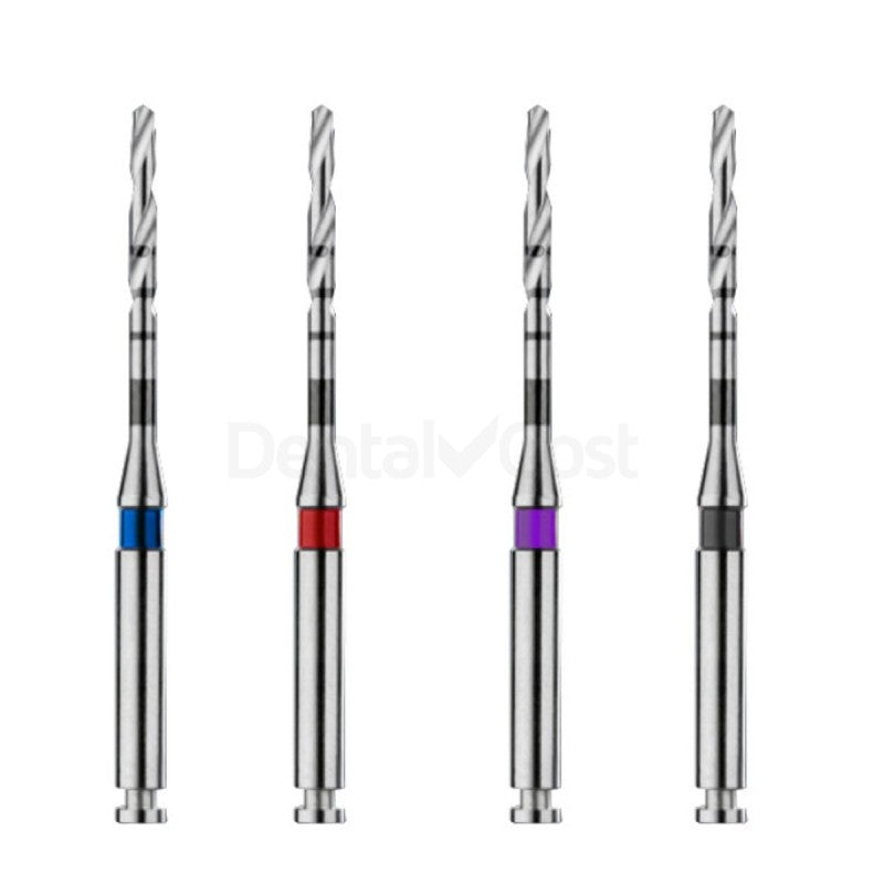 Parapost Taper Lux Drills 3/pk #P8245 - #4.5 Blue 3/Pk - COLTENE