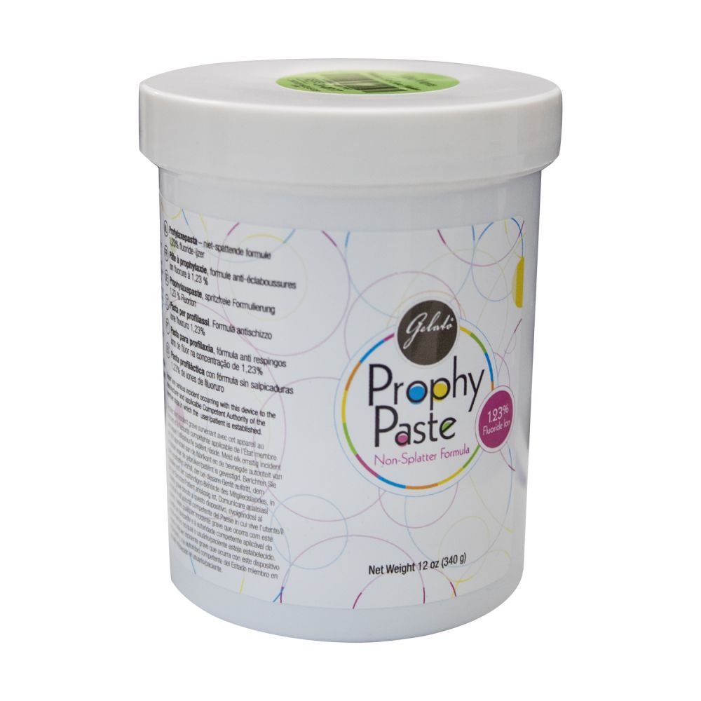 Gelato Prophy Paste 12oz Jar 1.23% Fluoride - Keystone - Coarse/Mint - Keystone Industries