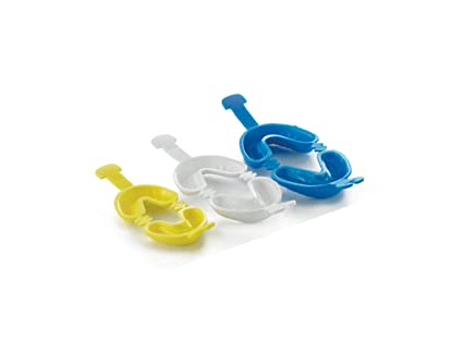 Disposable Fluoride Gel Tray Dual-Arch Hinged 100/Bag - Small