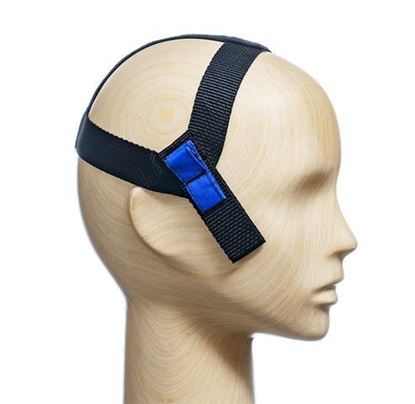 HI-PULL NYLON HEADCAP & SG Chin Cup 1/PK - Large HeadCap 1/Pk