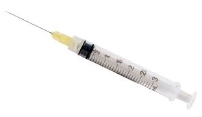 Pre Tipped 3CC Endo Irrigation Syringe+Needles 27G Yellow 100/Box, Monoject Style