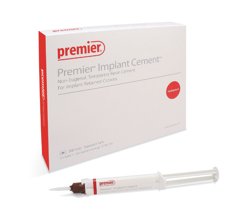Implant Cement 1x5ml Automix Syringe #3001450 - Premier Dental
