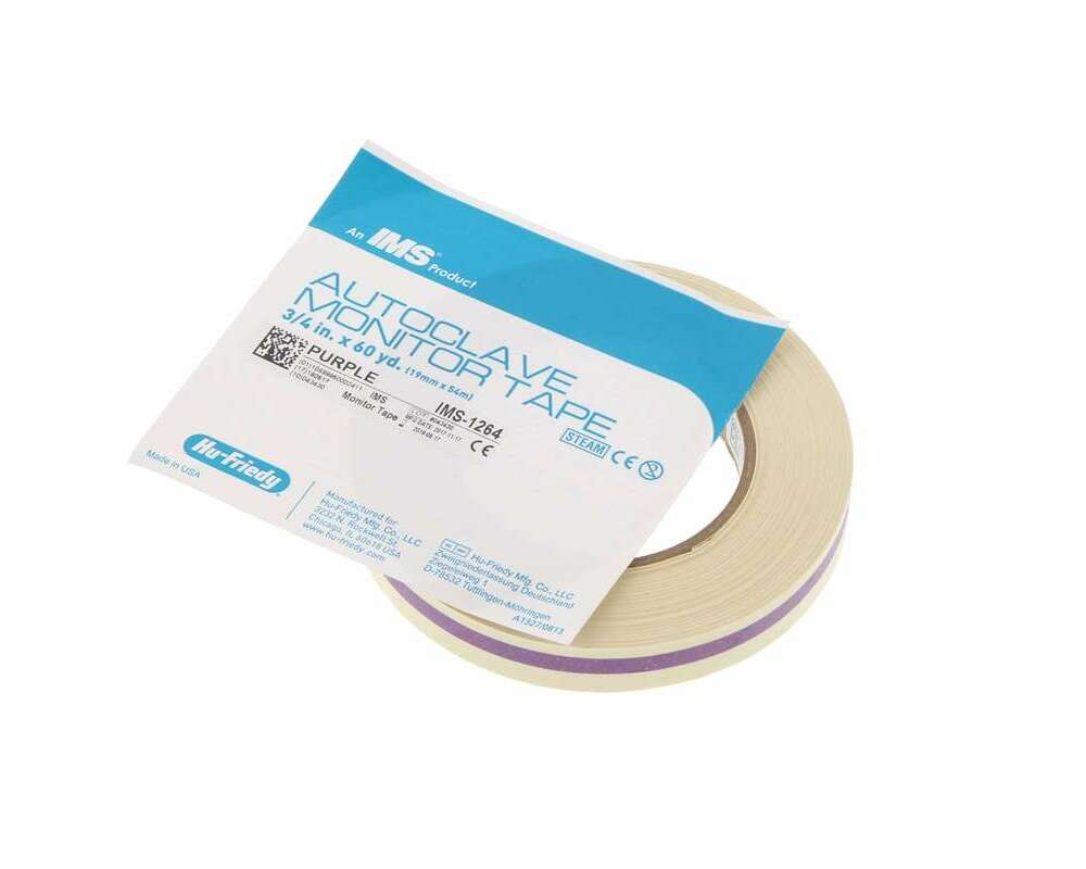 IMS Autoclave Monitor Tape 60 Yd/19mm x 54m IMS-1264 - Purple