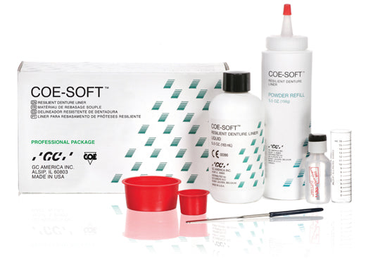 COESOFT COE-SOFT Denture Temporary Liner Material Kit (Professional Package) #344011