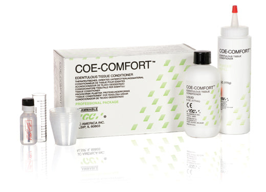 COE-COMFORT (Professional Pack) Chairside Edentulous Tissue Conditioner -GC #341001