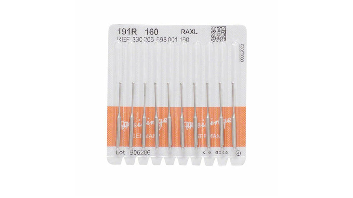 Pulp Chamber Burs (Mueller) – RAXL Slow Speed , 10/Pkg - Muller Meisinger USA