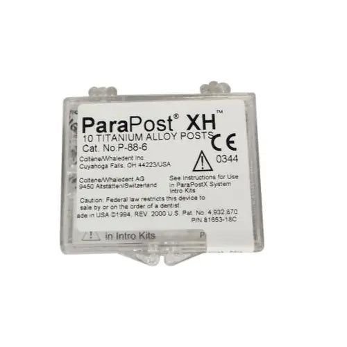 ParaPost XH P88 Titanium Alloy Post 10/Pk - P88-3 - COLTENE