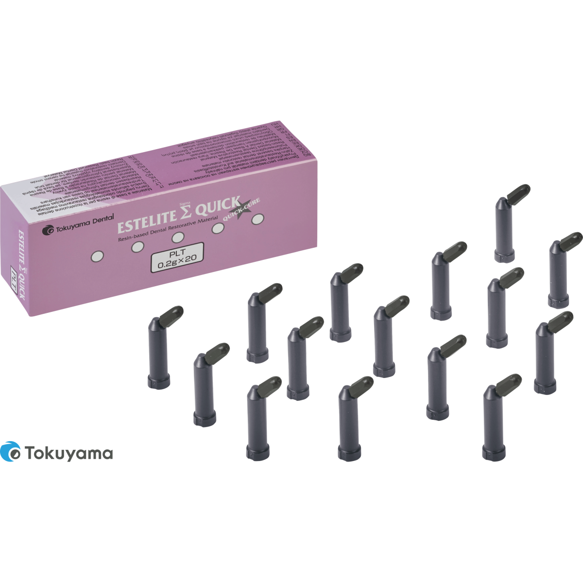 Estelite Sigma Quick Composite – Fast-Curing Nano-Hybrid Resin by Tokuyama, 0.2 g, A3, 20/Pk
