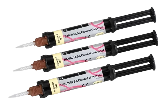 Kuraray PANAVIA SA Cement Universal Automix Value Pack 3x4.6 mL syringes #4210KA-4211KA - A2 - Kuraray Noritake