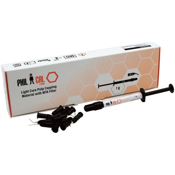 PHILCAL CAP BIOACTIVE LIGHT CURE PULP CAPPING MATERIAL WITH MTA