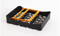 Directa -PractiPal Half Tray Instruments Cassette - 115108- Green