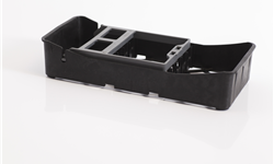 Directa- Instruments Cassette PractiPal Mini Tray with Calmp 1/Pk - 115050 - Grey
