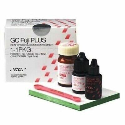 Fuji Plus Kit, Resin Reinforced Glass Ionomer Luting Cement #442135 (With Conditioner) - GC