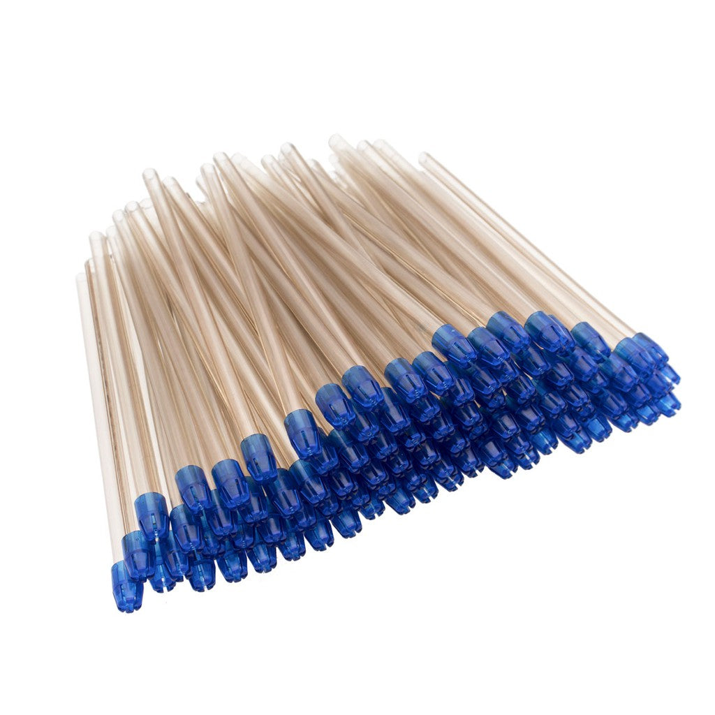 Low Volume Saliva Ejector Clear/Blue Tips 1000/Case - 100/Bag