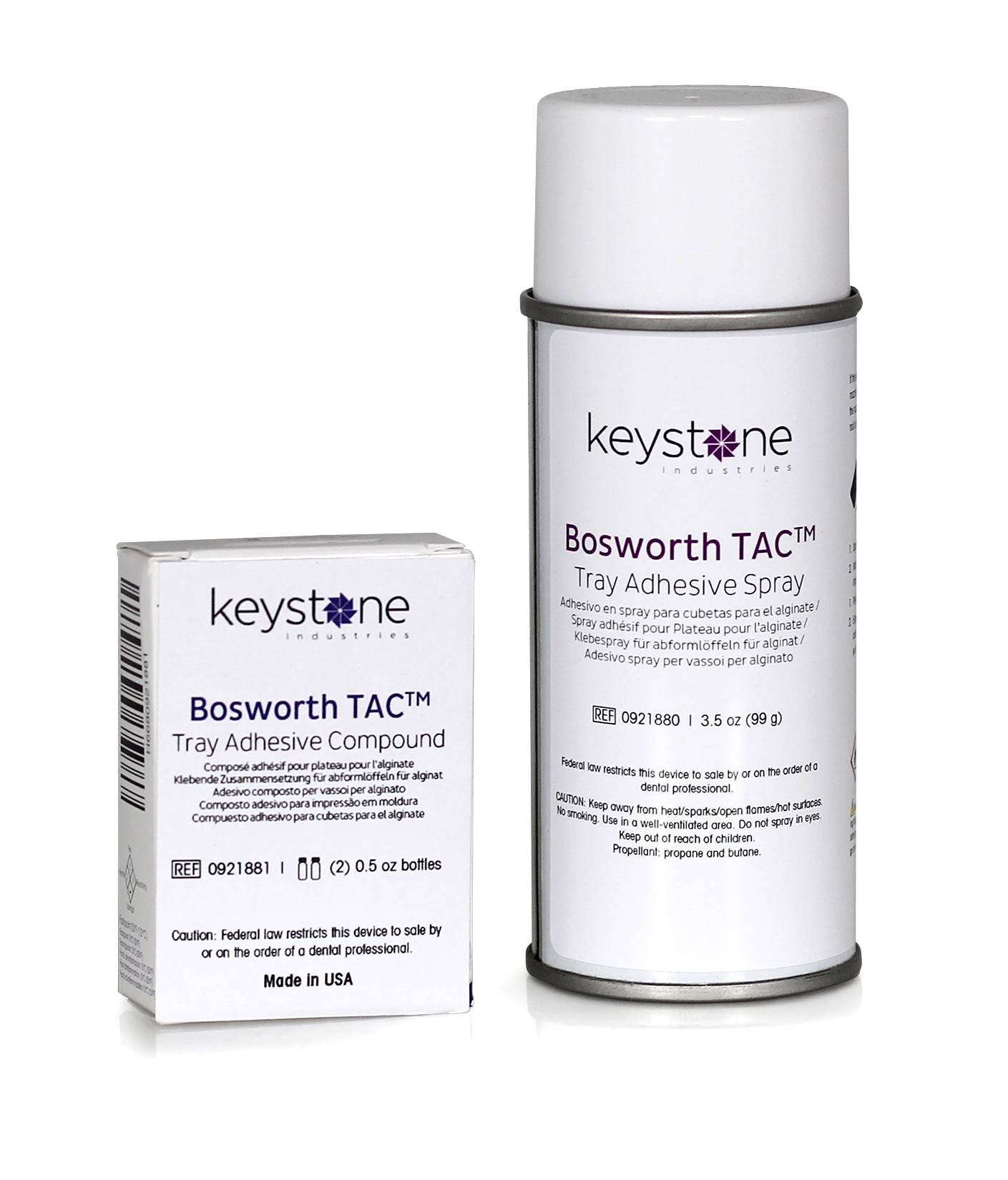 TAC Alginate Tray Adhesive Spray Or Bottles - Spray