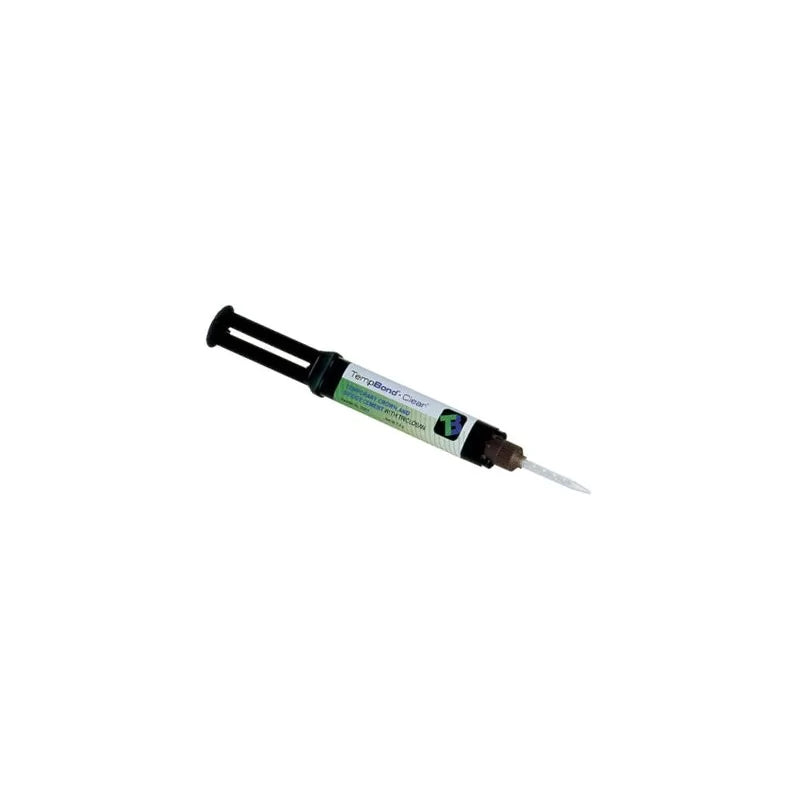 Temp-Bond Clear W/Triclosan 1x6gm /Pk Automix Syringes with Tips #33351 - Kerr