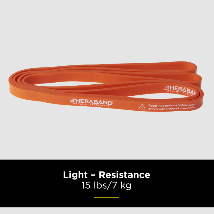 THERABAND High Resistance Bands, Light 15lbs