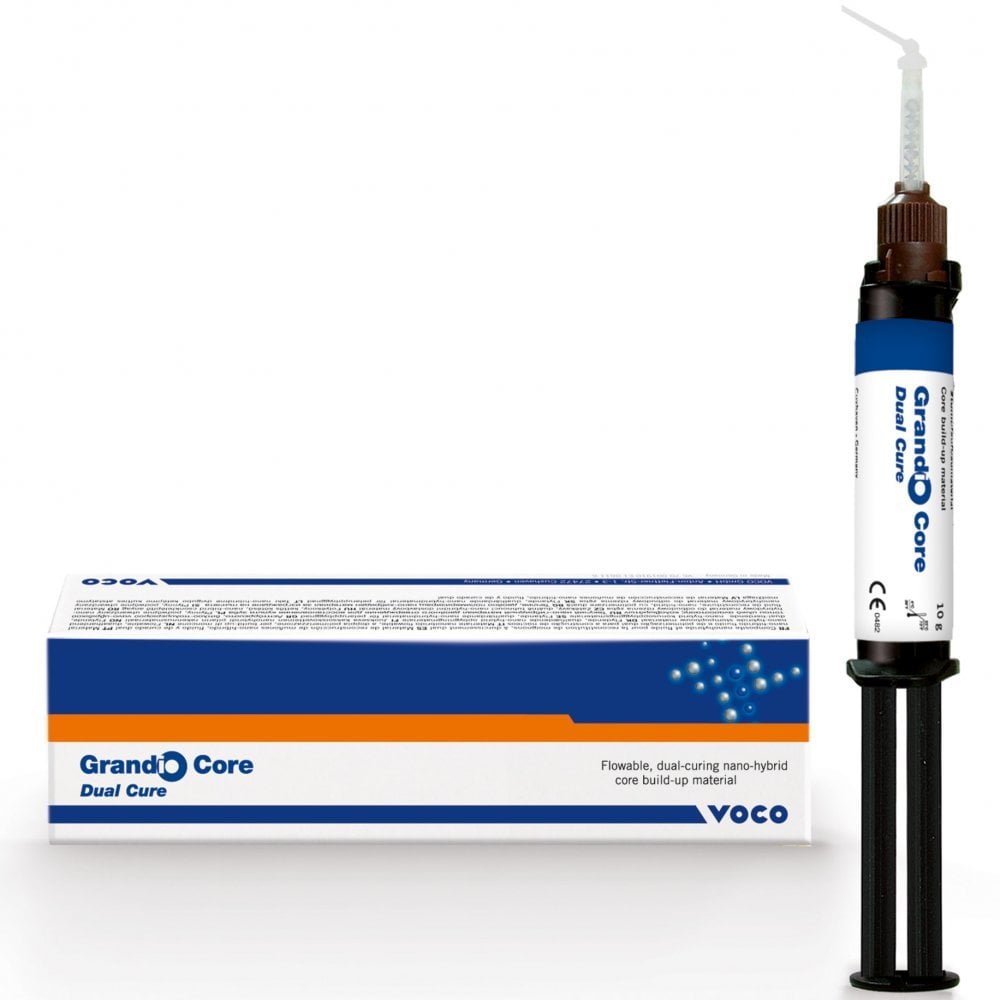 Voco Grandio Core Dual Cure Build-ups QuickMix syringe White 10g