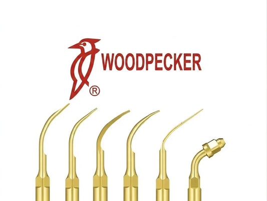 Woodpecker ultrasonic scaler tips compatible with EMS and Mectron systems