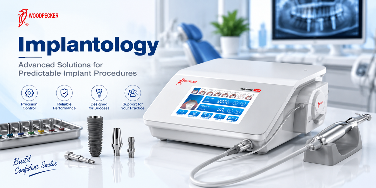 Woodpecker Implanter LED dental implant motor for implantology procedures