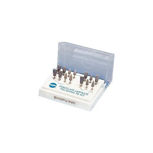 Porcelain Laminate Polishing Kit Friction Grip FG High Speed 12/Pk Assorted