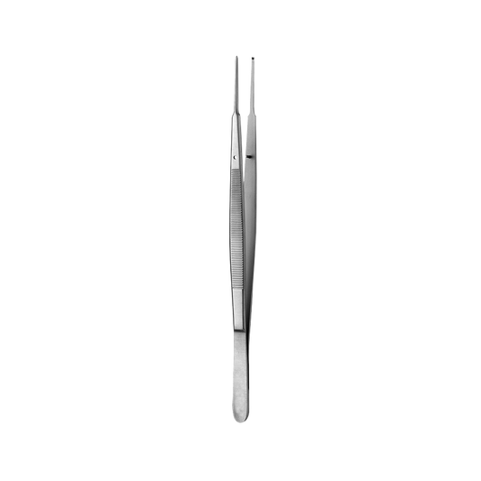 Gerald Tissue Forcep, 1x2 Teeth, Straight, 18CM - HiTeck Medical Instruments
