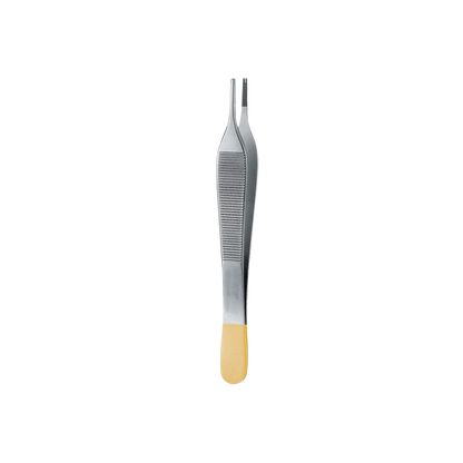 Adson Brown Grasping Forcep, 3x4 Teeth, Tungsten Carbide, 12CM - HiTeck Medical Instruments