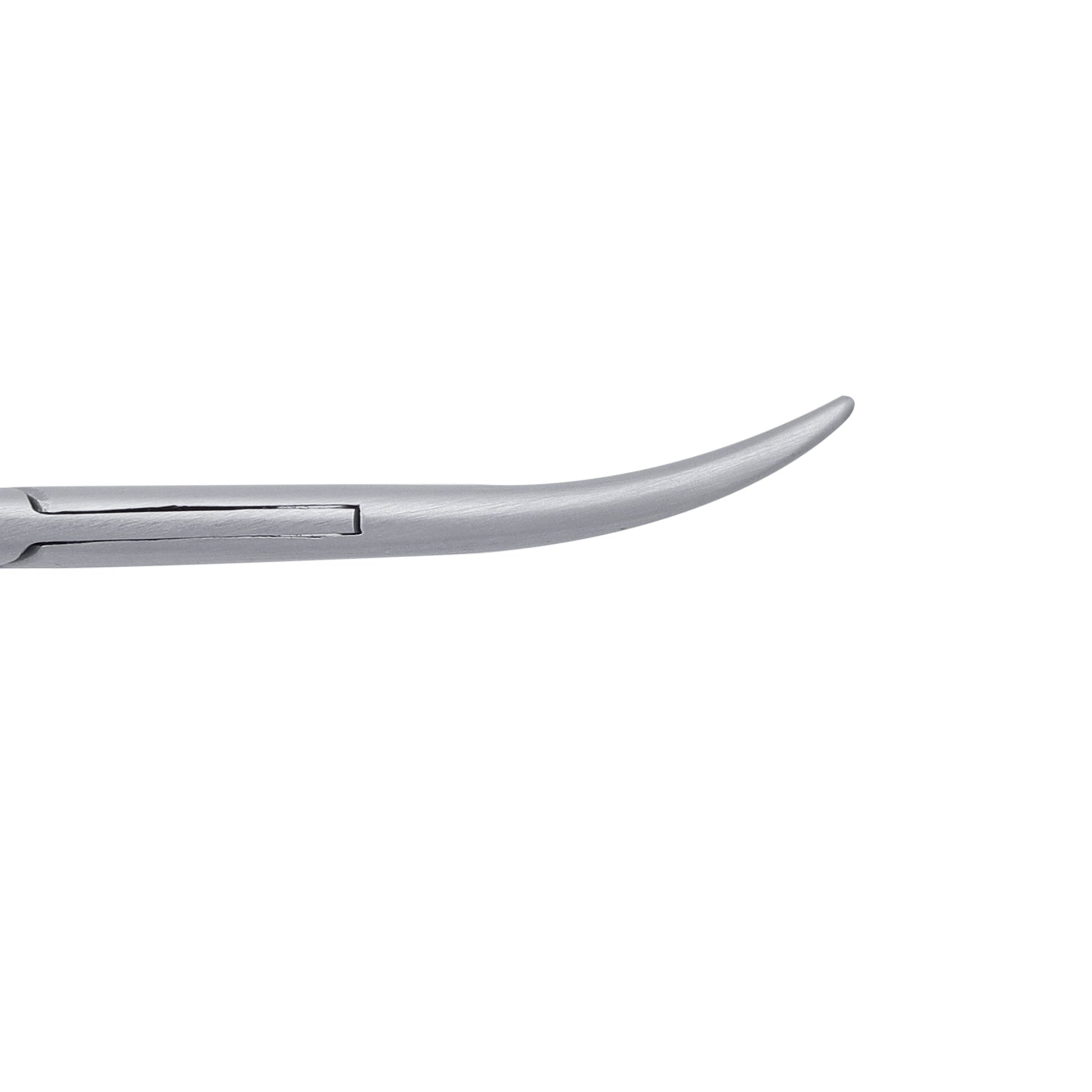 Halstead Mosquito Forcep, Curved, Serrated, 12CM - HiTeck Medical Instruments