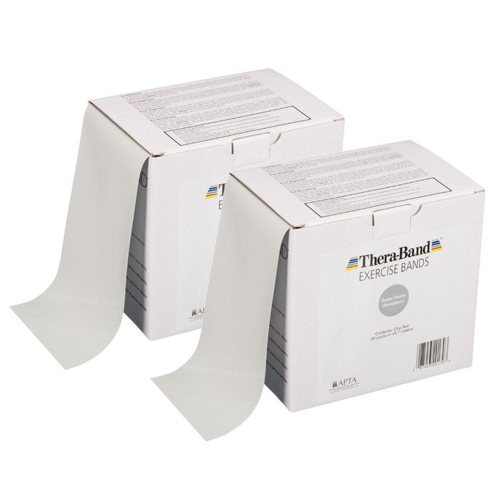 THERABAND Professional Latex Resistance Bands, 6- Yards, Super Heavy