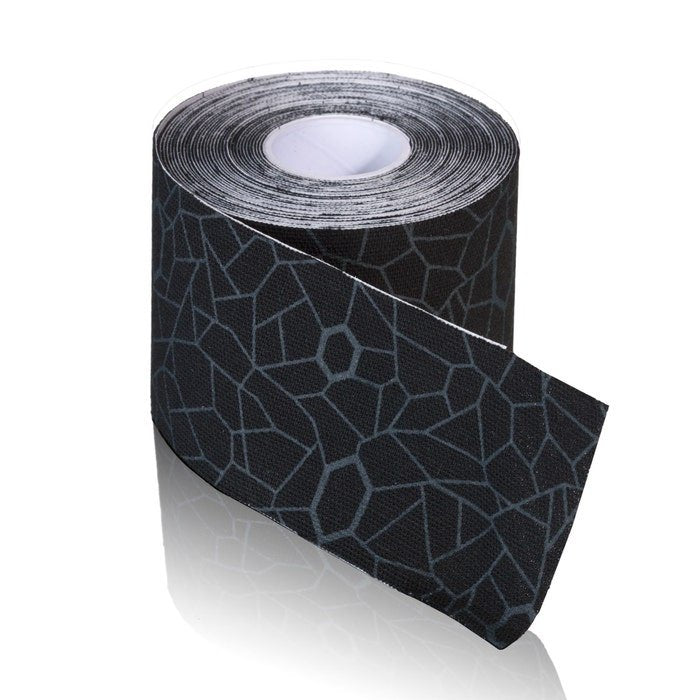THERABAND Kinesiology Tape, 1 Roll, EA, Black/Grey
