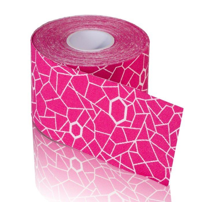THERABAND Kinesiology Tape, 1 Roll, EA, Pink/White