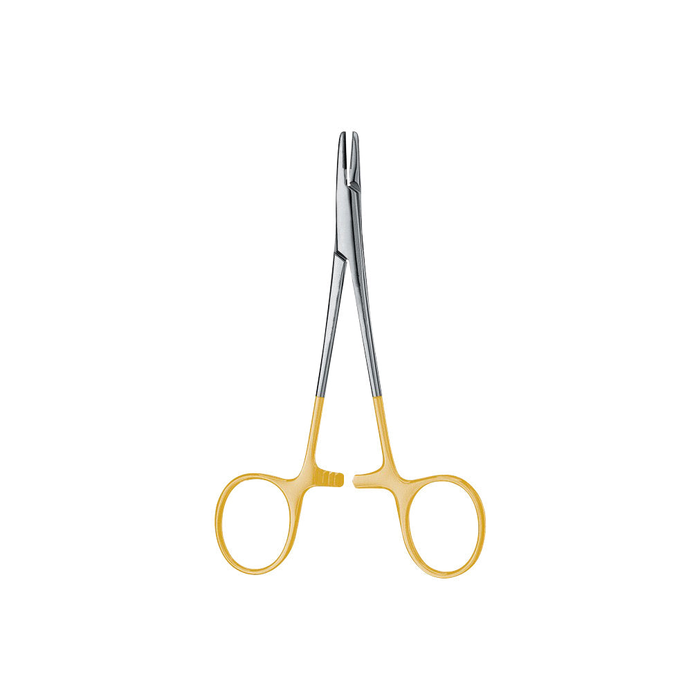 Hegar Baumgartner Needle Holder, 14CM, Tungsten Carbide (1-0,2-0,3-0,4-0) - HiTeck Medical Instruments