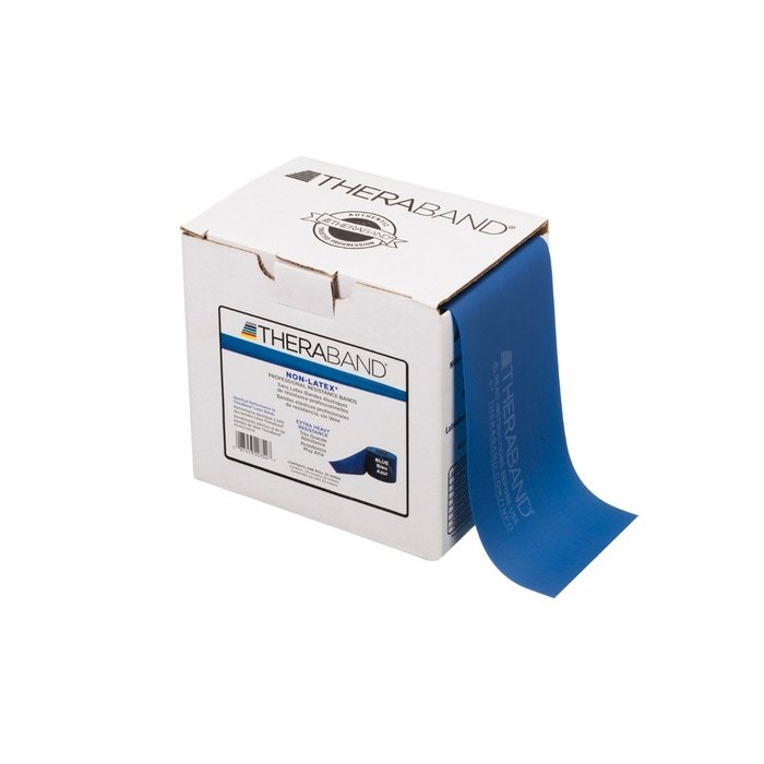 THERABAND Professional Non-Latex Resistance Bands, 25 Yards, Resistance - Extra Heavy