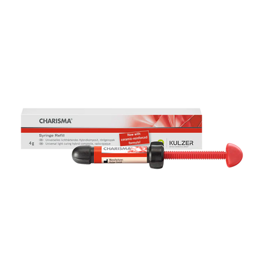 Charisma Hybrid Composite, Light-Cure, Syringe Refill, Universal Viscosity, 4 g, 1/Pk -   Shade B3