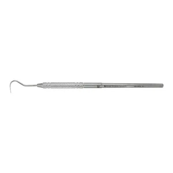 HU-Friedy - Explorer, Single-Ended, # 23, Shepherd's Hook, # 6 Satin Steel Handle, 1/Pk, HU-EXS236