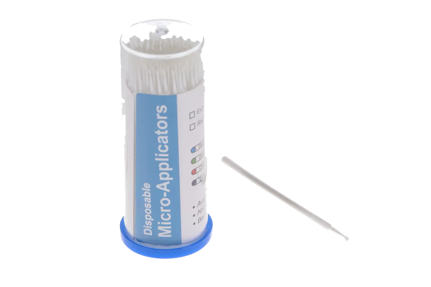 HSB-Micro-Brush Disposable Applicators, Super Fine, White, 4 x 100/Pk, 101312